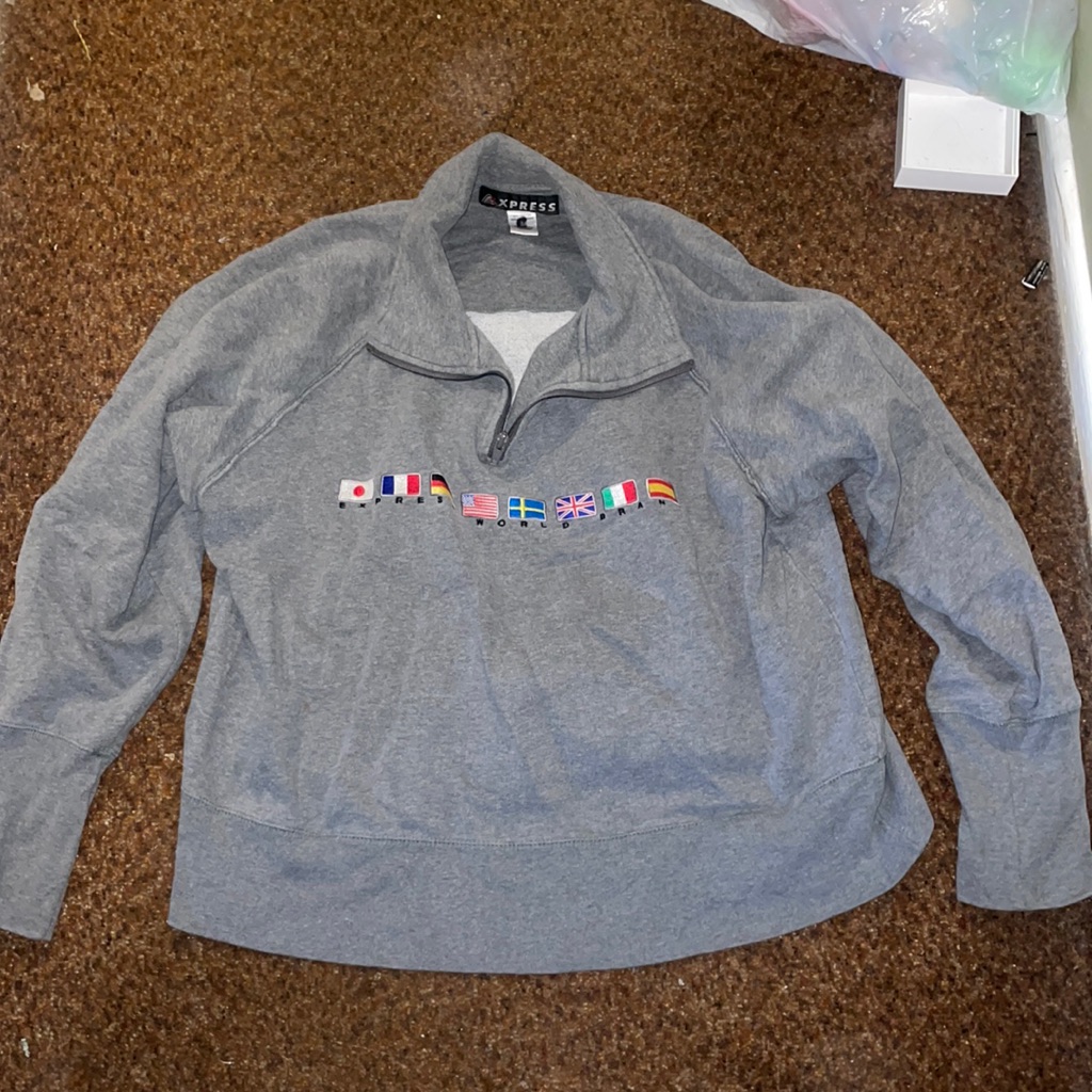 Express World Brand Sweatshirt
